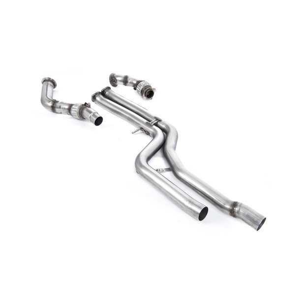 Milltek Downpipe većeg prečnika bez katalizatora 76.20 mm — SSXBM1031
