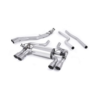 Milltek cat-back 0.00 mm — Četvorostruki 90mm GT90 — SSXBM1035