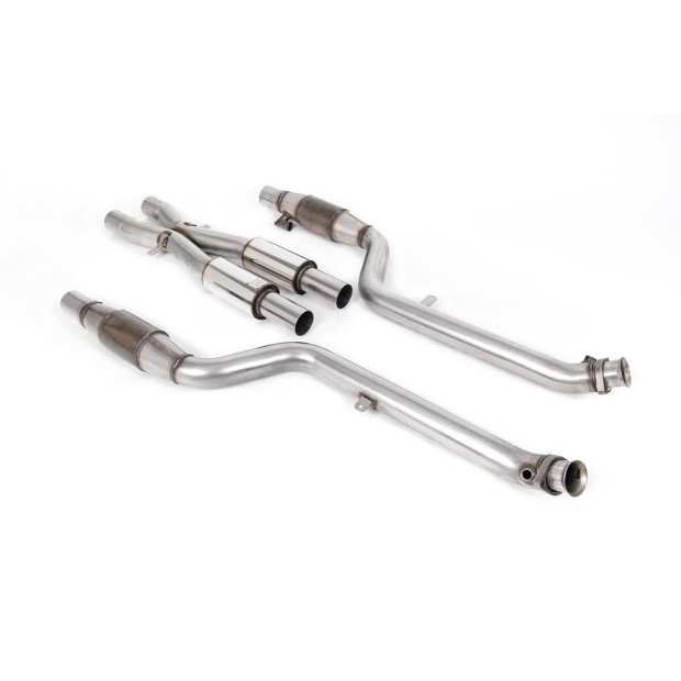 Milltek Sportski katalizator visokog protoka i downpipe 70.00 mm — SSXBM1038