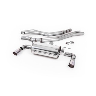 Milltek cat-back 66.50 mm — Sa rezonatorom — Dupli 90mm GT90 — SSXBM1040