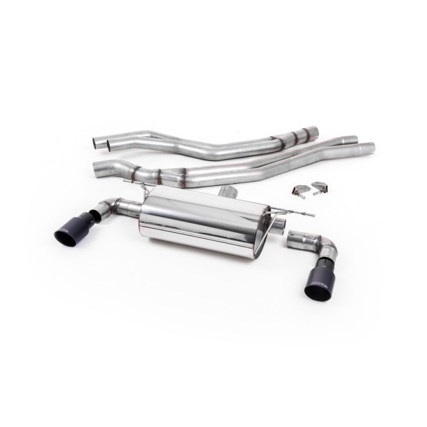 Milltek cat-back 66.50 mm — Sa rezonatorom — Dupli 90mm GT90 — SSXBM1041