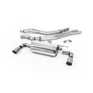 Milltek cat-back 66.50 mm — Sa rezonatorom — Dupli 90mm GT90 — SSXBM1042