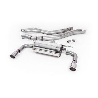 Milltek cat-back 66.50 mm — Sa rezonatorom — Dupli 90mm GT90 — SSXBM1050