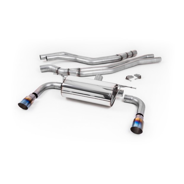 Milltek cat-back 66.50 mm — Sa rezonatorom — 90.00 GT — SSXBM1053