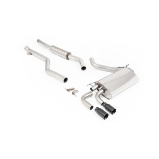 Milltek cat-back 76.20 mm — Sa rezonatorom — Dupli 76.2mm GT76 — SSXBM1078