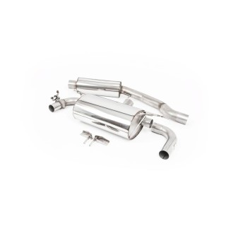 Milltek cat-back 66.50 mm — Sa rezonatorom — Dupli 90mm GT90 — SSXBM1102