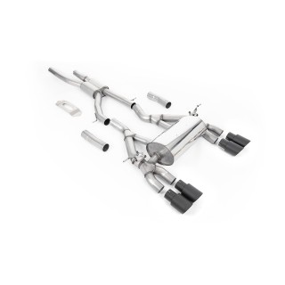 Milltek cat-back 70.00 mm — Četvorostruki 90mm GT90 — SSXBM1118