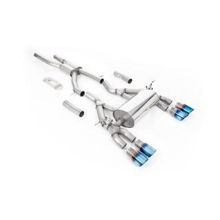 Milltek cat-back 70.00 mm — Četvorostruki 90mm GT90 — SSXBM1123
