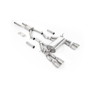 Milltek cat-back 70.00 mm — Četvorostruki 90mm GT90 — SSXBM1124
