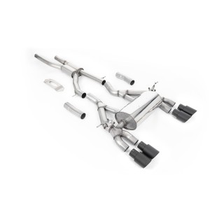 Milltek cat-back 70.00 mm — Četvorostruki 90mm GT90 — SSXBM1125