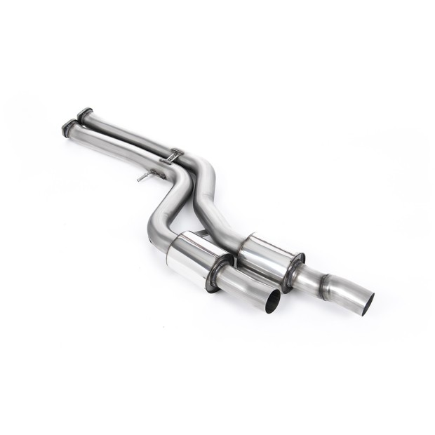 Milltek Uklanjanje sekundarnog katalizatora 76.20 mm — Sa rezonatorom — SSXBM1144