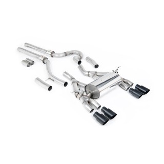 Milltek cat-back 70.00 mm — Četvorostruki 90mm GT90 — SSXBM1147