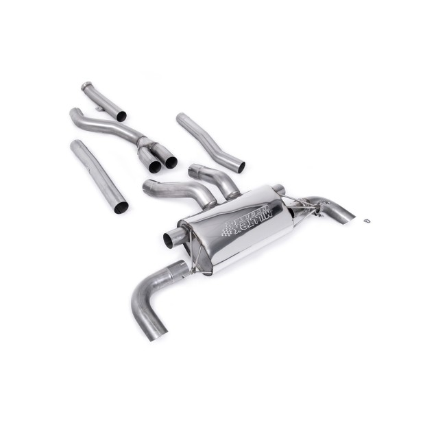 Milltek cat-back 76.20 mm — SSXBM1160