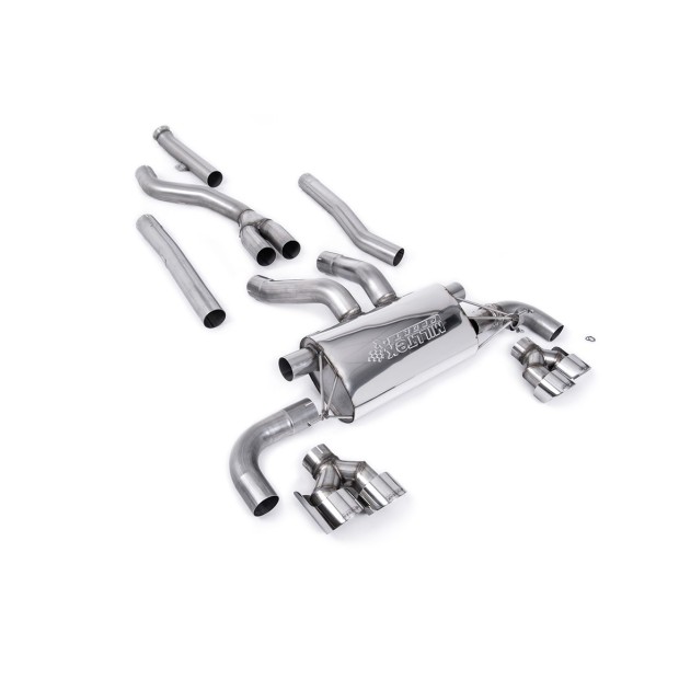 Milltek cat-back 76.20 mm — GT100 GT100 — SSXBM1162