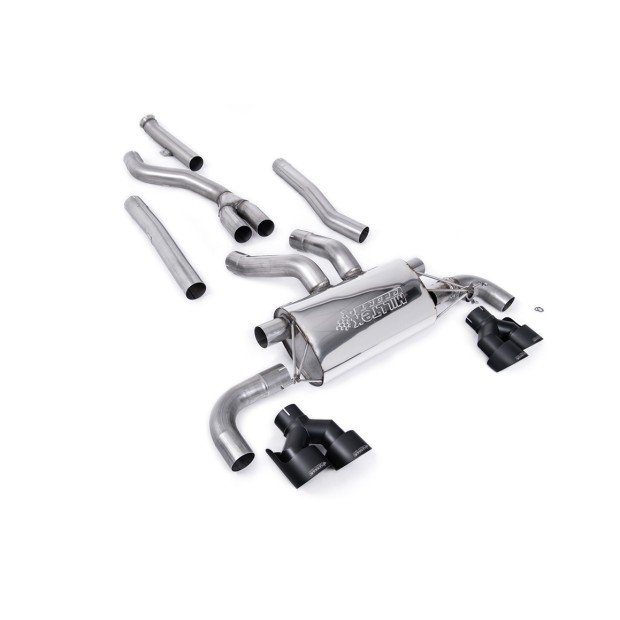 Milltek cat-back 76.20 mm — GT100B GT100B — SSXBM1163