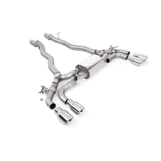 Milltek axle-back 80.00 mm — Četvorostruki 100mm GT100 — SSXBM1174