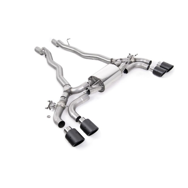 Milltek axle-back 80.00 mm — 102 Jet — SSXBM1178
