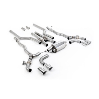 Milltek cat-back 80.00 mm — Četvorostruki 100mm GT100 — SSXBM1180