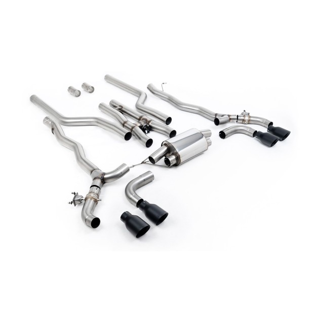Milltek cat-back 80.00 mm — Četvorostruki 100mm GT100 — SSXBM1181