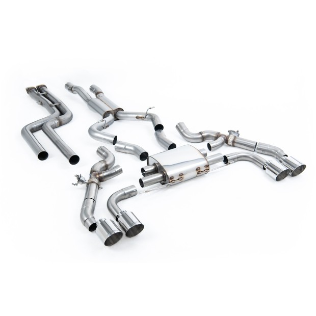 Milltek cat-back 80.00 mm — Bez rezonatora — 115 GT — SSXBM1199