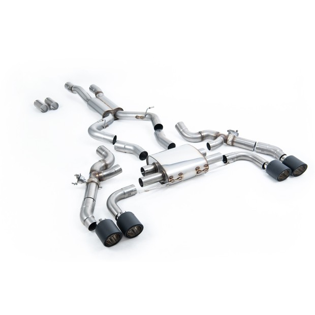 Milltek axle-back 80.00 mm — 115 JET — SSXBM1214