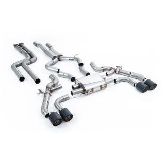 Milltek cat-back 80.00 mm — Bez rezonatora — 115 JET — SSXBM1218