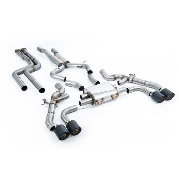 Milltek cat-back 80.00 mm — Bez rezonatora — 115 JET — SSXBM1218