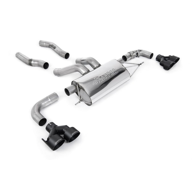 Milltek axle-back 76.20 mm — GT100B GT100B — SSXBM1221