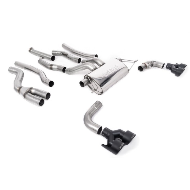 Milltek cat-back 76.20 mm — GT100B GT100B — SSXBM1224