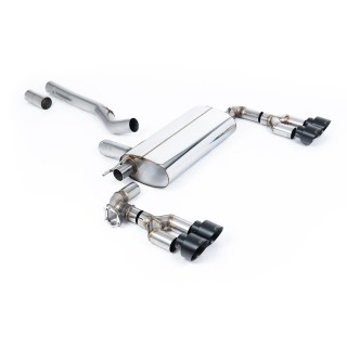 Milltek Izduv iza filtera čestica 76.20 mm — Četvorostruki 100mm GT100B — SSXBM1245