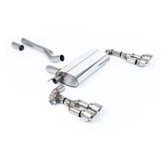 Milltek Izduv iza filtera čestica 76.20 mm — Četvorostruki 100mm GT100 — SSXBM1246