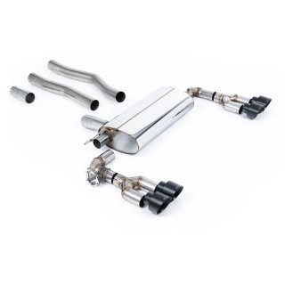 Milltek Izduv iza filtera čestica 76.20 mm — Četvorostruki 100mm GT100B — SSXBM1249