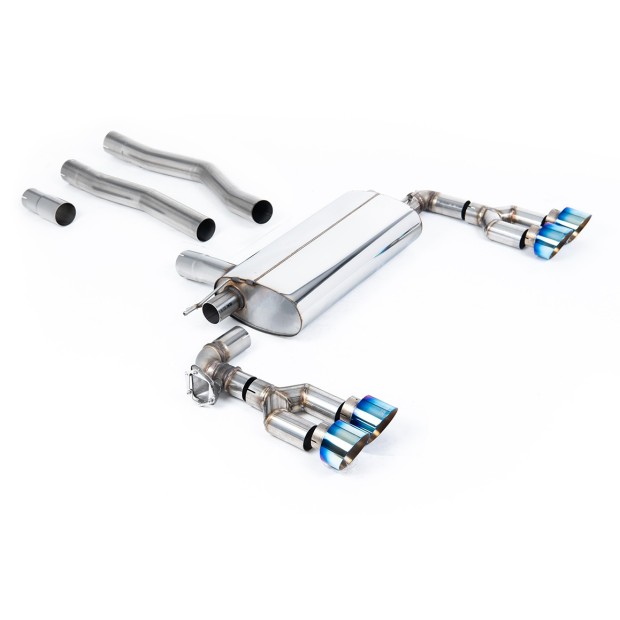 Milltek Izduv iza filtera čestica 76.20 mm — 100mm GT100 — SSXBM1251
