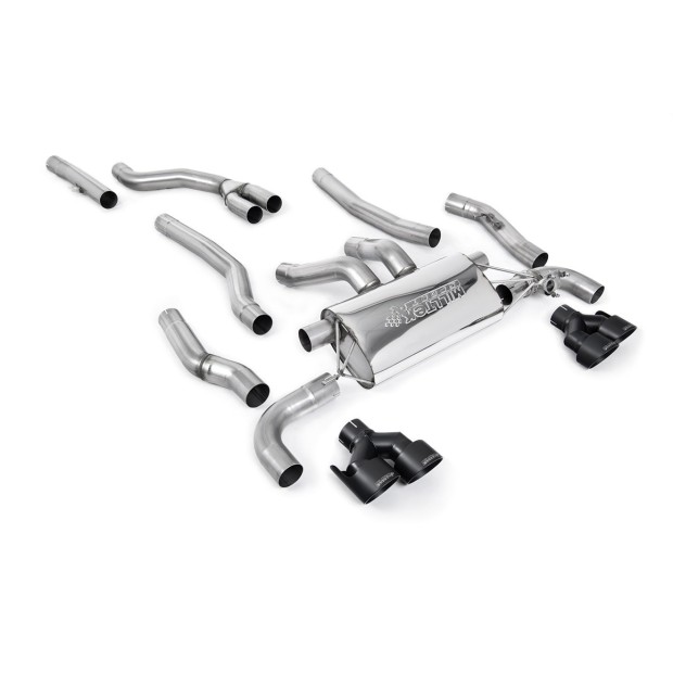 Milltek cat-back 76.20 mm — GT100B GT100B — SSXBM1252