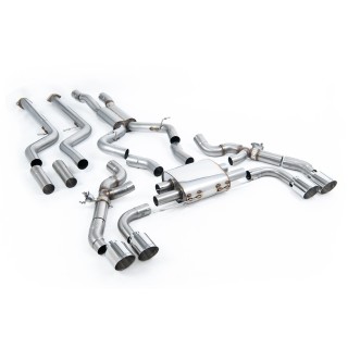 Milltek cat-back 80.00 mm — Sa rezonatorom — 115 GT — SSXBM1262