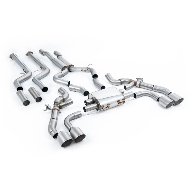 Milltek cat-back 80.00 mm — Sa rezonatorom — 115 GT — SSXBM1264