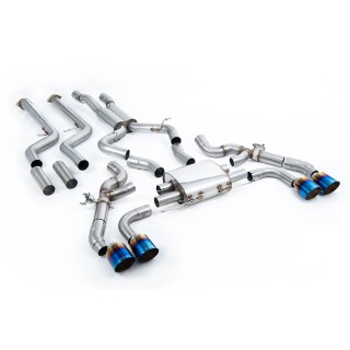 Milltek cat-back 80.00 mm — Sa rezonatorom — 115 GT — SSXBM1265