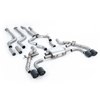 Milltek cat-back 80.00 mm — Sa rezonatorom — 115 JET — SSXBM1266