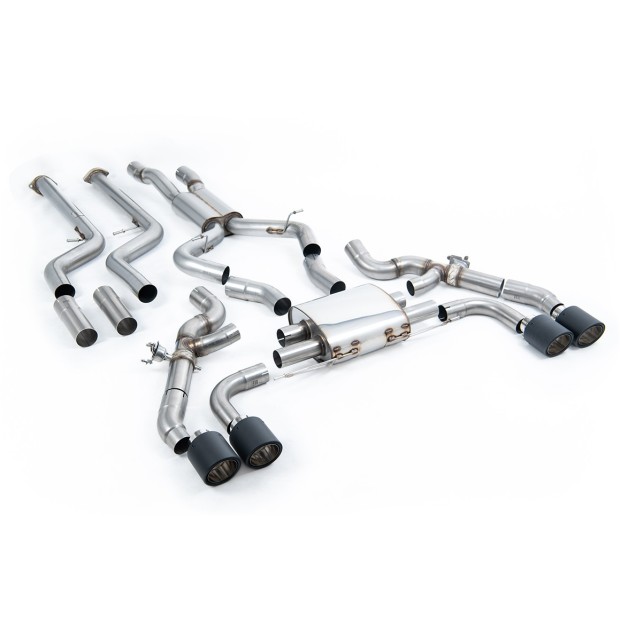 Milltek cat-back 80.00 mm — Sa rezonatorom — 115 JET — SSXBM1266