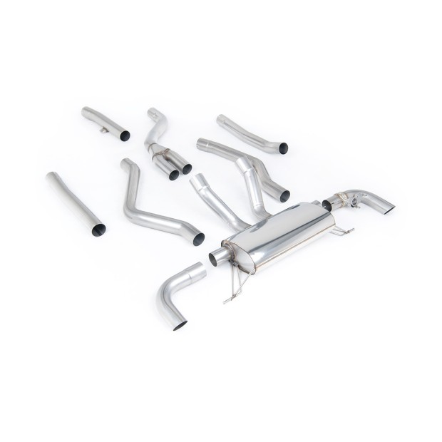 Milltek cat-back 76.20 mm — SSXBM1272