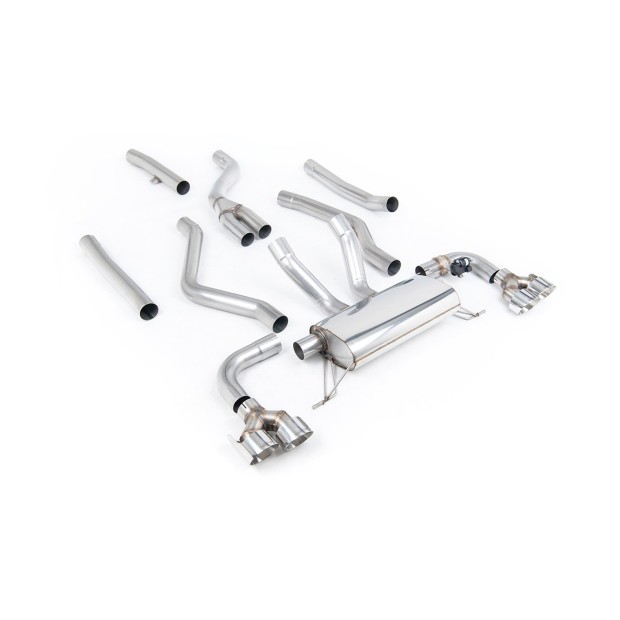 Milltek cat-back 76.20 mm — GT100 GT100 — SSXBM1273