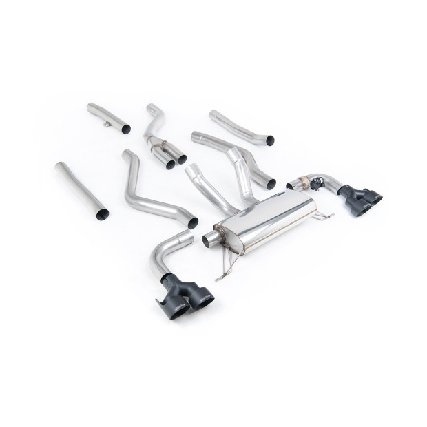 Milltek cat-back 76.20 mm — GT100B GT100B — SSXBM1274