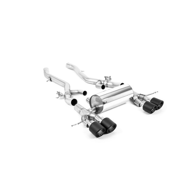 Milltek axle-back 76.20 mm — 115 JET — SSXBM1280