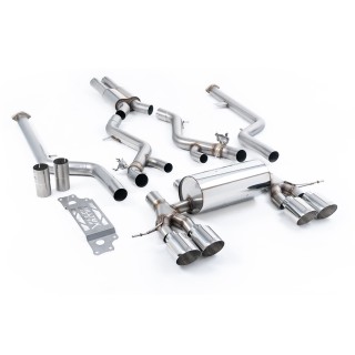 Milltek cat-back 76.20 mm — Sa rezonatorom — 115 GT — SSXBM1286