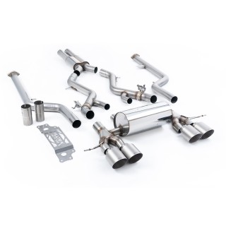 Milltek cat-back 76.20 mm — Sa rezonatorom — 115 GT — SSXBM1288