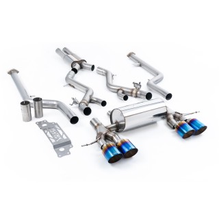 Milltek cat-back 76.20 mm — Sa rezonatorom — 115 GT — SSXBM1289
