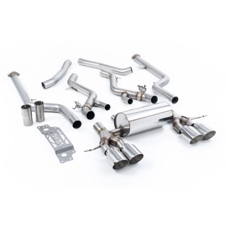Milltek cat-back 76.20 mm — Bez rezonatora — 115 GT — SSXBM1291