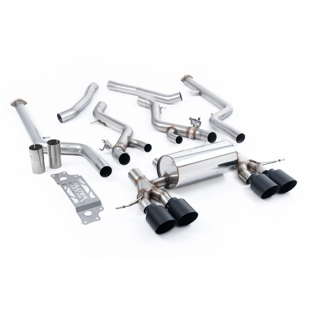 Milltek cat-back 76.20 mm — Bez rezonatora — 115 GT — SSXBM1292