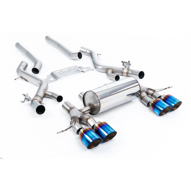 Milltek Sekundarni cat-back 76.20 mm — Bez rezonatora — 115 GT — SSXBM1304