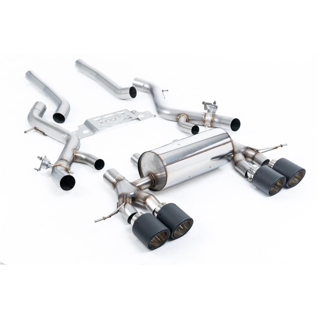 Milltek Sekundarni cat-back 76.20 mm — Bez rezonatora — 115 JET — SSXBM1305